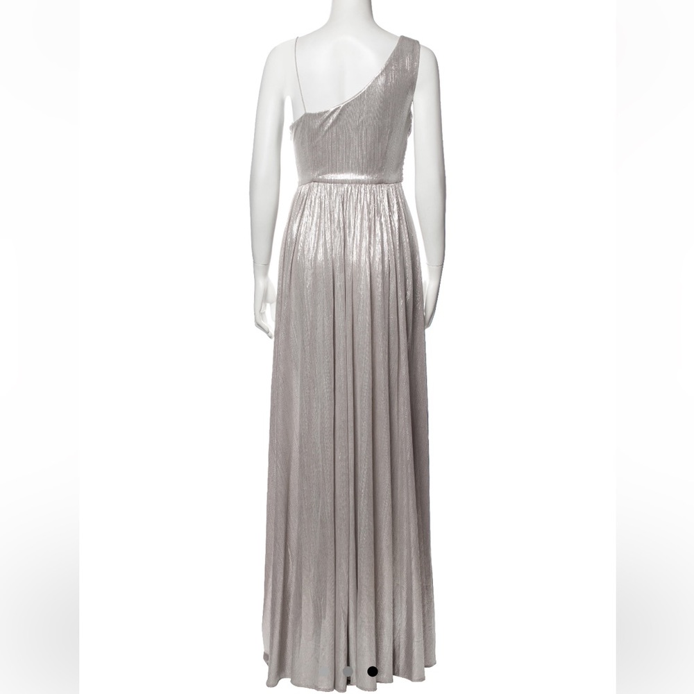 Retrofete XS Silver Pleated Gown - Picture 4 of 5